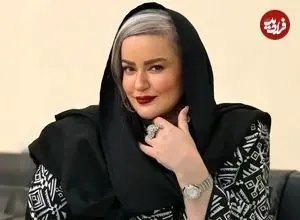 عکس| سفر زمان؛ عکس یادگاری «نعیمه نظام دوست» با چادر حرم امام رضا (ع)؛ سال 96