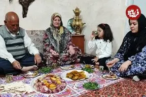 ببینید| غذای روستایی در ایران؛ پخت آلبالو‌پلو با مرغ محبوب و سنتی