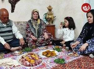 ببینید| غذای روستایی در ایران؛ پخت آلبالو‌پلو با مرغ محبوب و سنتی
