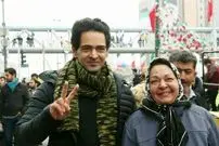 عکس| سفر زمان؛ «سروش گودرزی» در کنار «هدیه تهرانی» در فیلم «پارتی»؛ 26 سال قبل