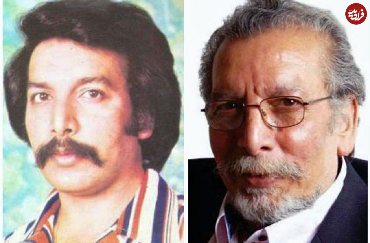 عکس| سفر در زمان؛ عیادت «بهمن مفید» از «جمشید مشایخی» در بیمارستان؛ سال 98