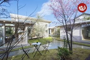 (تصاویر) معماری استثنایی و «بهشت‌مانند» یک اقامتگاه اجاره‌ای در ژاپن