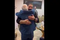 (ویدئو) دیدار صمیمی بهنام بانی و صادق بوقی پس از کنسرت گیلان