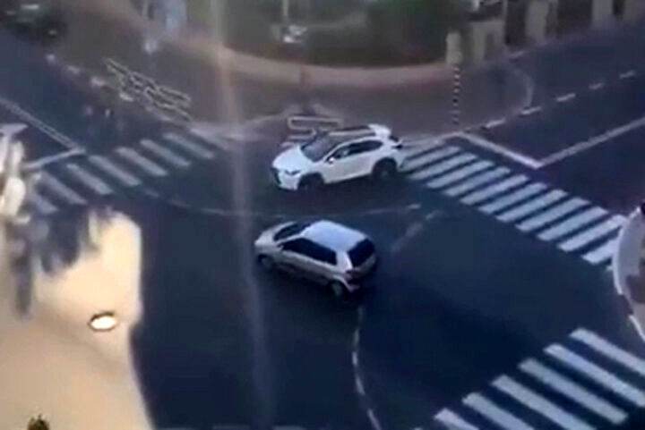 (ویدئو) تصویری از یک درگیری عجیب خیابانی!