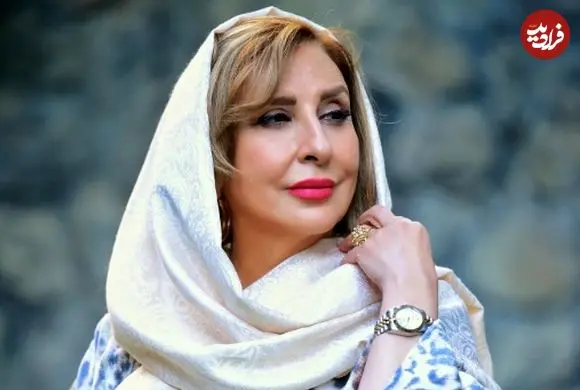 عکس| سفر زمان؛ چهرۀ بدون آرایش «مرجانه گلچین» در اتاق گریم یک سریال