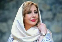 عکس| سفر زمان؛ چهرۀ بدون آرایش «مرجانه گلچین» در اتاق گریم یک سریال