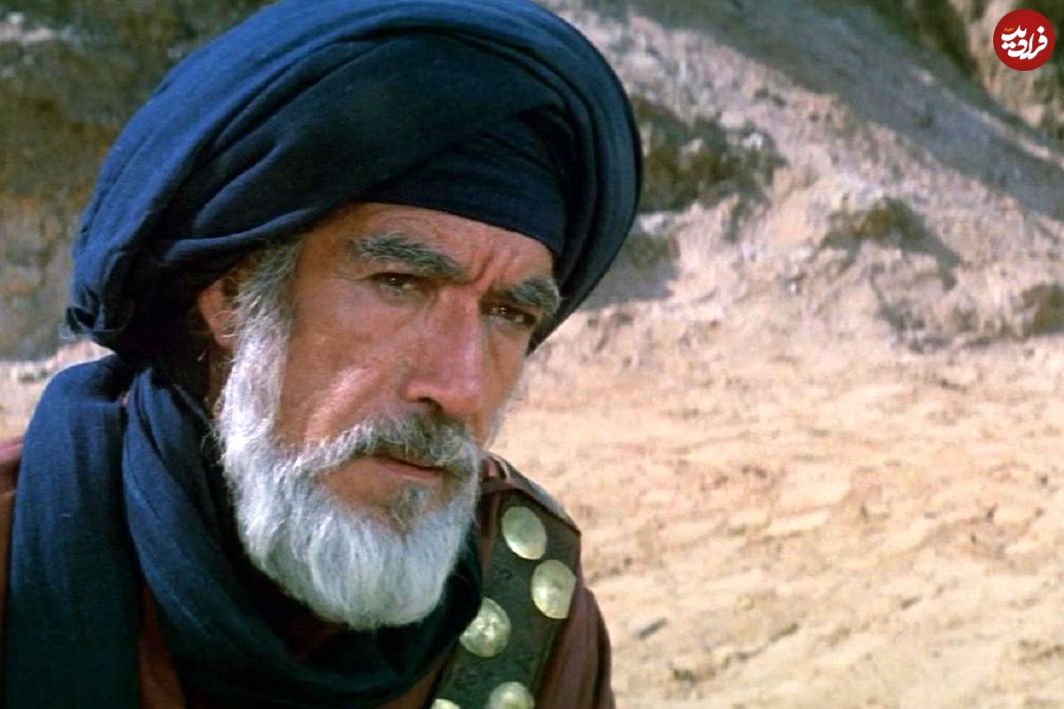 عکس؛ سفر در زمان؛ «بازیگر حمزه در فیلم محمد رسول الله» در کنار سوفیا لورن؛ سال 1324