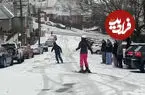 ببینید| بارش برف در نیوزیلند