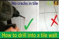 (ویدئو) چگونه دیوار را بدون ترک خوردن کاشی ها سوراخ کنیم؟