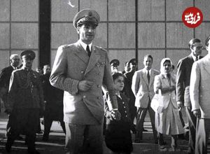 عکس؛ سفر در زمان؛ «محمدرضا و خواهرش شمس پهلوی» در سوئیس؛ سال 1315