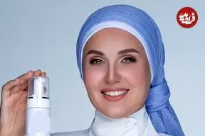 عکس| سفر زمان؛ «گلوریا هاردی» و همسرش «ساعد سهیلی» در حرم امام رضا (ع)