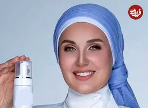 عکس| سفر زمان؛ «گلوریا هاردی» و همسرش «ساعد سهیلی» در حرم امام رضا (ع)