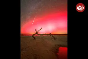 عکس روز ناسا از شفق قطبی بر فراز فلوریدا