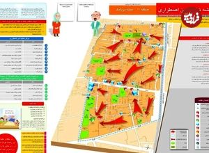 جدول؛ نقشه مهم مراکز تخلیه امن شهر تهران به تفکیک مناطق؛ لیست پناهگاه‌های تهران؛ دانلود