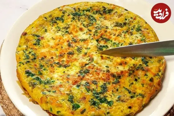 ببینید| طرز تهیه یک غذای جدید و سریع با 3 سیب زمینی و 1 پیاز