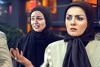 (عکس) «ملکا و کتایون» در پشت صحنه سریال «ماه و پلنگ»؛ سال 1395