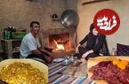 ببینید؛ غذای روستایی در ایران؛ پخت یک غذای سنتی با جگر مرغ و تخم مرغ