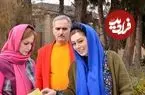 عکس| سفر زمان؛ «سحر قریشی و رضا عطاران» در پشت‌صحنه «آب نبات چوبی»؛ 11 سال قبل