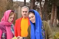 عکس| سفر زمان؛ «سحر قریشی و رضا عطاران» در پشت‌صحنه «آب نبات چوبی»؛ 11 سال قبل