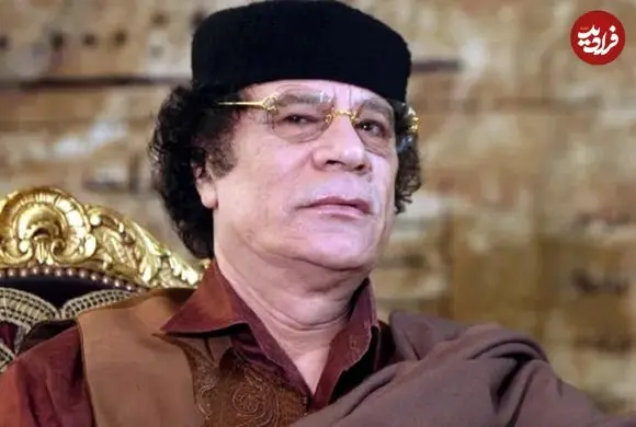 عکس| سفر در زمان؛ «معمر قذافی» در مراسم بزرگداشت بیست و پنجمین سالگرد انقلاب در لیبی؛ سال 1364