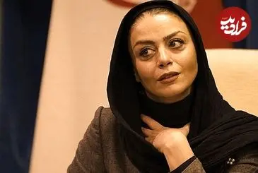 عکس| سفر زمان؛ تیپ و چهرۀ ترسناک «شبنم فرشادجو» در یک تئاتر؛ سال 98