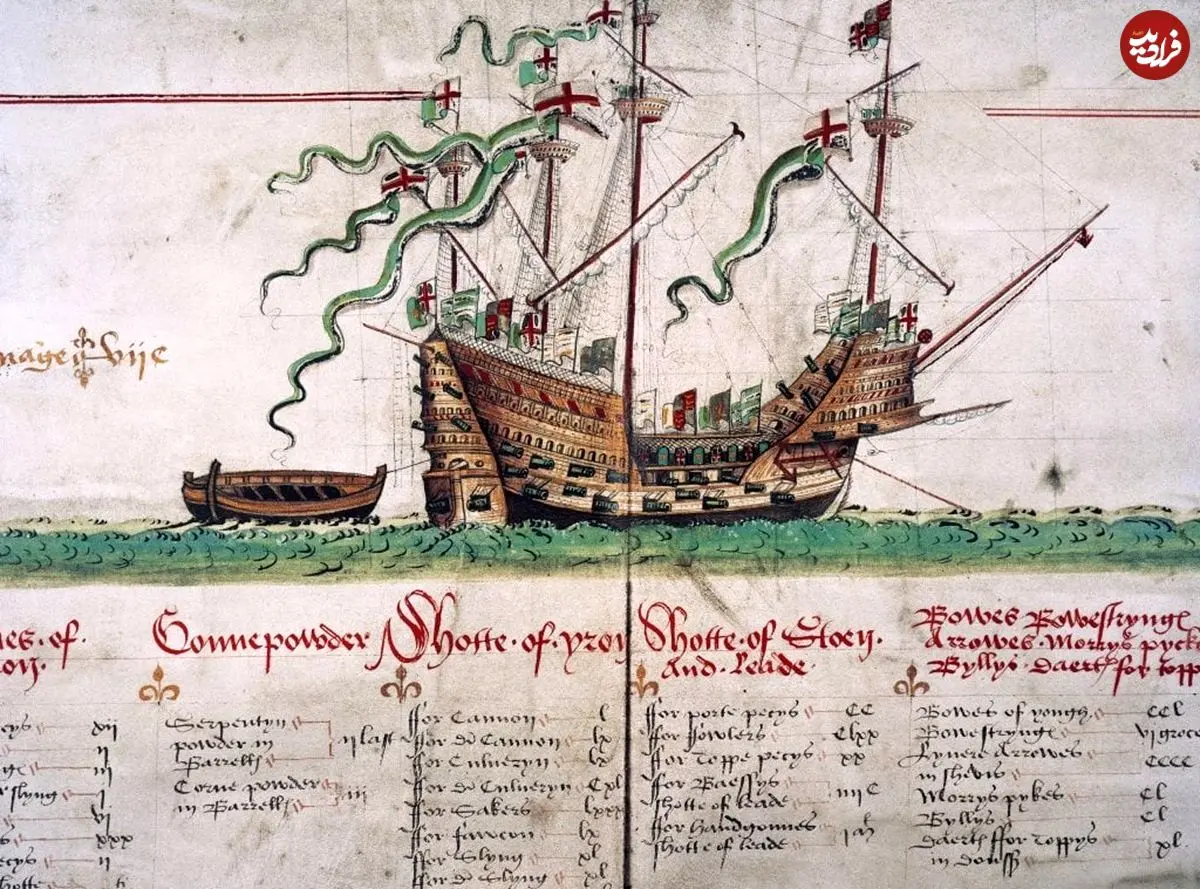 کشتی 500 ساله‌ای که با هزاران سلاح از زیر دریا بیرون آمد