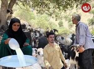 ببینید؛ غذای روستایی در ایران؛ پخت نان تازه محلی در کوه های زاگرس