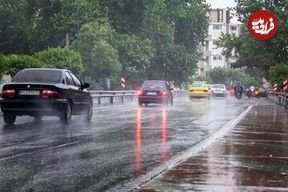 پیش‌بینی وضعیت هوا طی پنج روز آینده؛ بارش باران در این مناطق