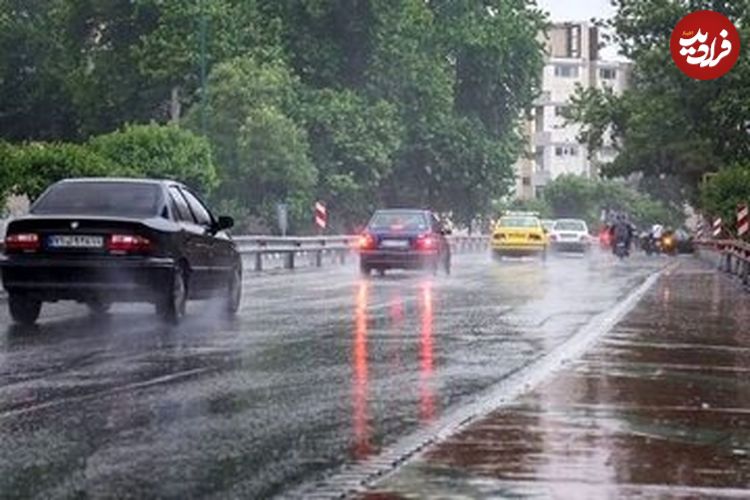 پیش‌بینی وضعیت هوا طی پنج روز آینده؛ بارش باران در این مناطق