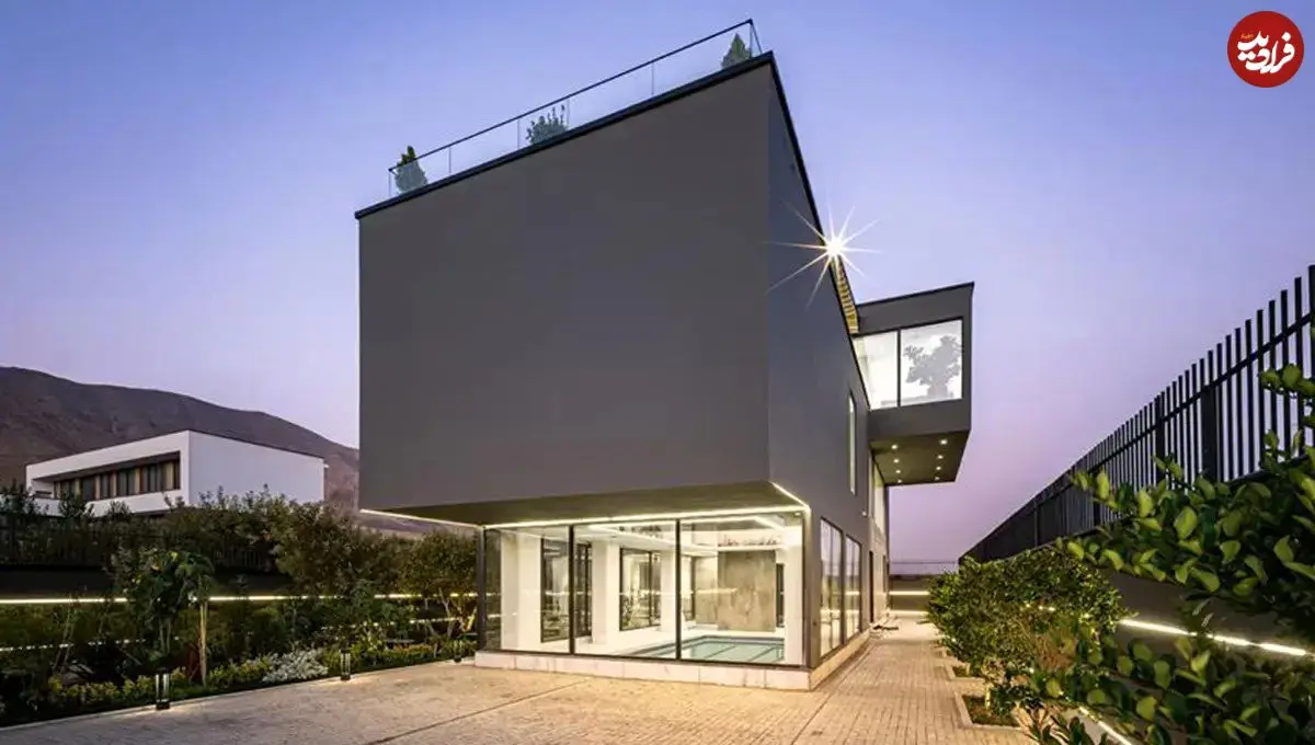 تصاویر؛ سب دار؛ معماری یکی از ویلاهای زیبای دماوند