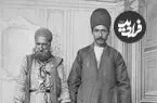 عکس| سفر زمان؛ گروه دزدان در غل و زنجیر و در اسارت ماموران نظمیه در دوران قاجار