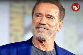 عکس| سفر در زمان؛ «آرنولد» در پشت صحنه فیلم «ترمیناتور»؛ سال 1370