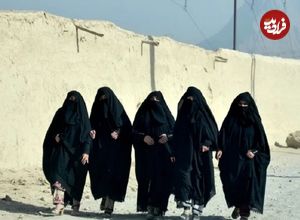 ببینید؛ آتش زدن بیش از دو هزار کیلو موی زنان به دستور رهبر طالبان