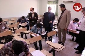 ببینید؛ ویدئوی پربازدید از دانشجوی بچه‌به‌بغل سر جلسه امتحان