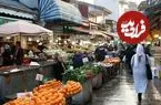 عکس| سفر به ایران قدیم؛ «بازار لاهیجان» در حدود یک قرن قبل