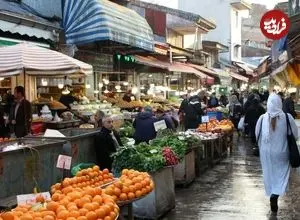 عکس| سفر به ایران قدیم؛ «بازار لاهیجان» در حدود یک قرن قبل
