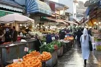 عکس| سفر به ایران قدیم؛ «بازار لاهیجان» در حدود یک قرن قبل