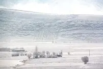 ببینید؛ برف این شهر ایران را کاملا سفیدپوش کرد؛ لحظات زیبای بارش برف را ببینید