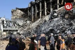 ببینید| اصابت موشک به تل‌آویو همزمان با پخش زنده فاکس‌نیوز