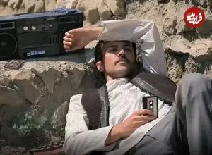 عکس| سفر در زمان؛ بازیگر نقش جوانی «سهند و احمد» در پشت صحنه سریال آنام؛ سال 96