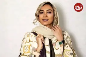 عکس| استایل سنتی حدیثه تهرانی با کت سوزن‌دوزی‌شده