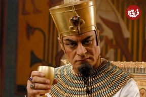 عکس| سفر به تاریخ؛ چهرۀ «آمنهوتپ سوم» در 37 سالگی در اولین فیلمش؛ 20 سال قبل از «یوسف پیامبر»