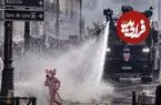 بررسی ادعای بازداشت «پلنگ صورتی» در اعتراضات فرانسه