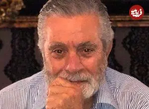 عکس| سفر در زمان؛ «بهروز وثوقی» در اتاق گریم فیلم داش آکل؛ سال 1350