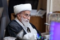عکس؛ سفر در زمان؛ «آیت الله جنتی در کنار منتظری و شهید بهشتی» در قم؛ سال 59
