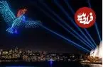 ببینید| سقوط ۹۰ پهپاد در آب به دلیل نقص فنی