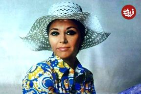 عکس| سفر در زمان؛ ژست «جمیله» در باغ های شمال شهر تهران در سال 49