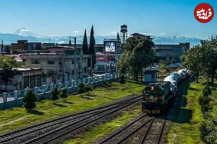 عکس| سفر زمان؛ عکس کمیاب از ساخت راه‌آهن گرگان-ساری در جنگل؛ 96 سال قبل