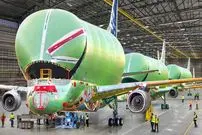 ببینید| فرآیند دیدنی تولید هواپیمای غول پیکر ایرباس بلوگا در اروپا