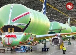 ببینید| فرآیند دیدنی تولید هواپیمای غول پیکر ایرباس بلوگا در اروپا